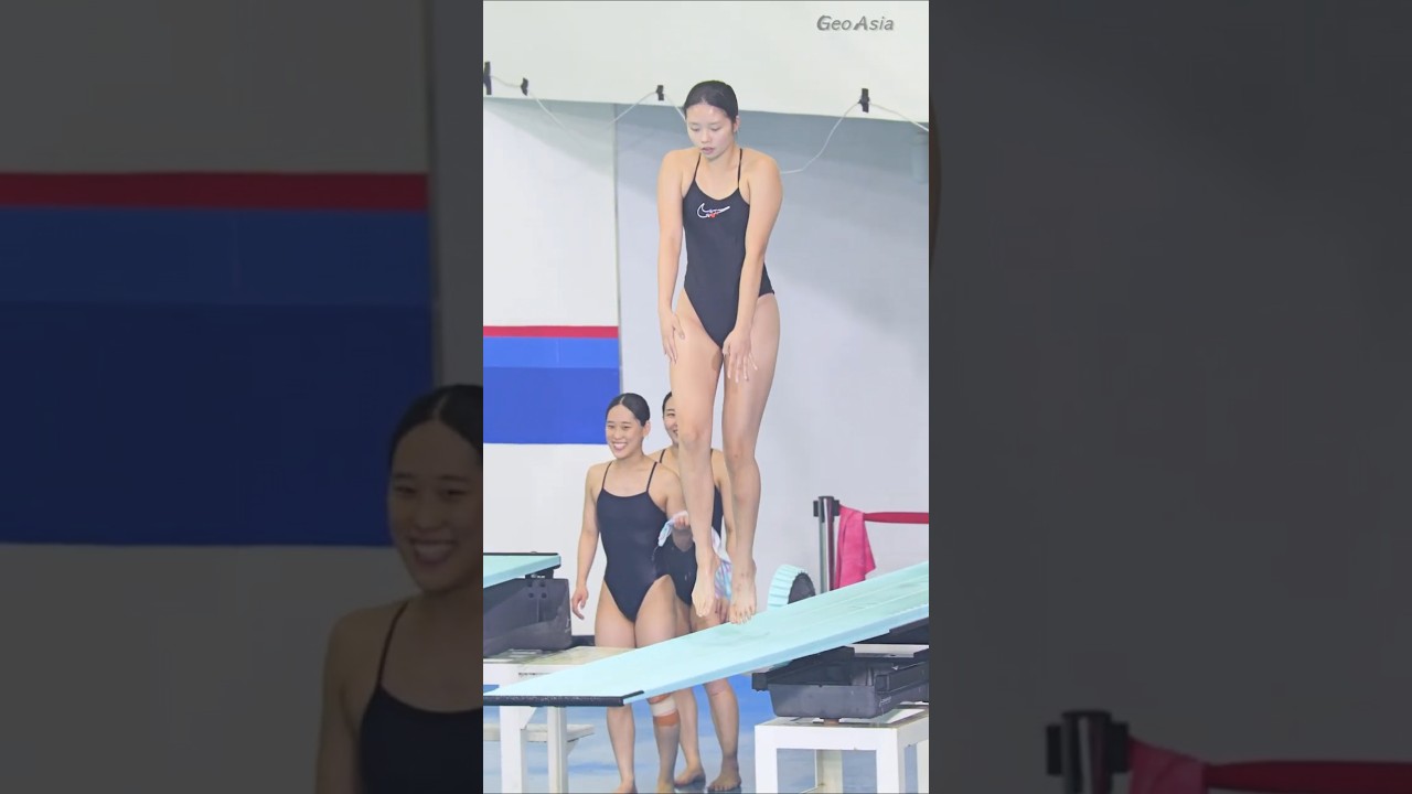 한번만 본사람은 없다! 윤유빈 1m 스프링보드 #diving #윤유빈 #sportstar #제106회전국체육대회 #shorts