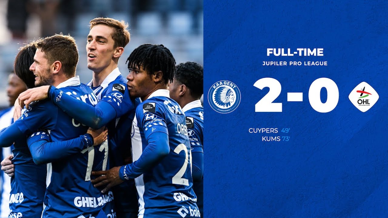 🎬 KAA Gent - OH Leuven: 2-0