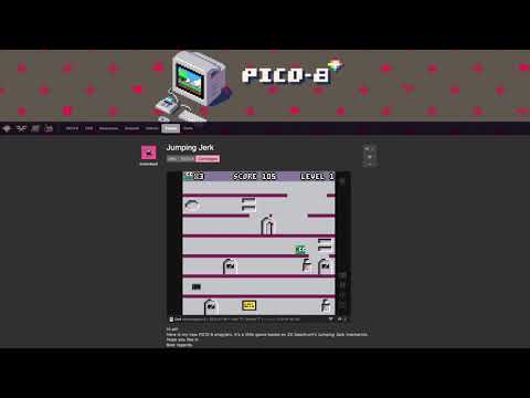 Jumping Jerk by braindead on Pico-8