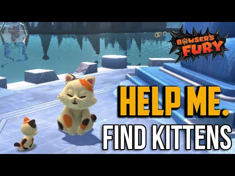 Bowser's Fury : All Ruins Gigabell Cat Locations (3 Missing Kittens)
