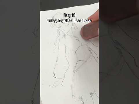 SOMEONE SAVE ME #art #portraitart #artist #ocart #oc #workingartist #pencilsketch #pencils #pen