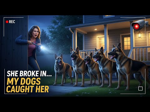 HOA Karen Secretly Broke Into My House… But My 5 K9 Dogs Were Waiting For Her!