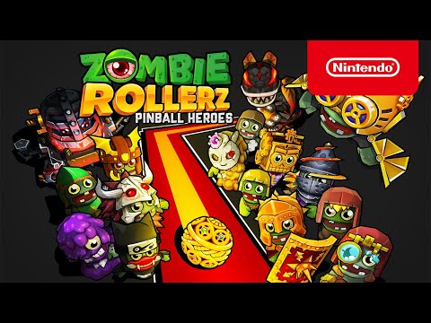 Zombie Rollerz: Pinball Heroes - Launch Trailer - Nintendo Switch