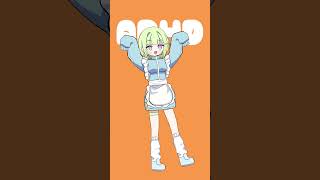 리코의 무지성 댄스! #vtuber #shorts #리코 #스텔라이브 #무지성댄스