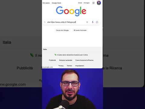 Come trovare i PDF di qualsiasi Sito Internet: Università, Scuole e via dicendo