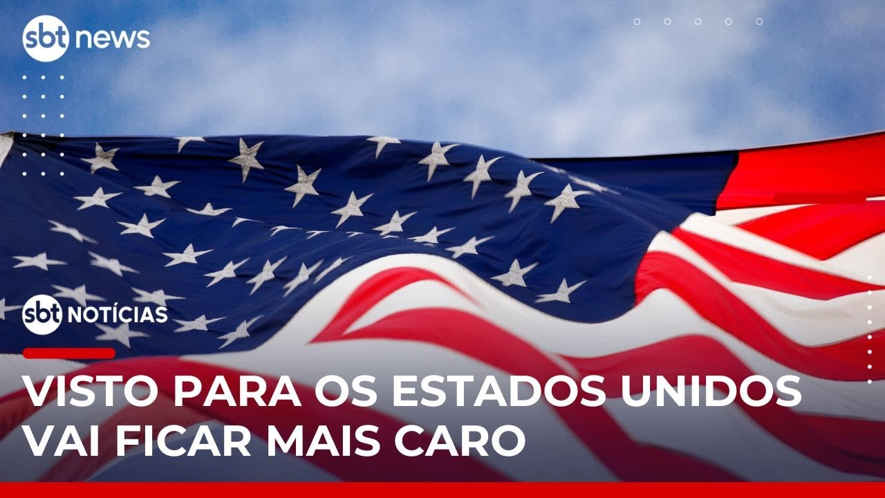 Nova lei de Trump deve deixar visto para os EUA R$ 1,4 mil mais caro | #SBTNoticias