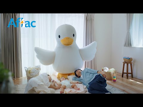家族が増えたら、アフラックの医療保険篇