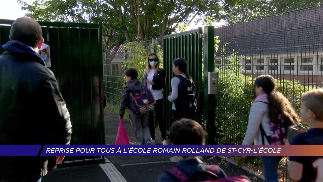 Reprise pour tous à l’école Romain Rolland de Saint-Cyr-l’École