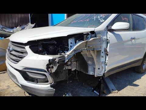 HYUNDAI Santa Fe. повреждения.  Презентация нового инструмента "ЧАП-КА 2000"