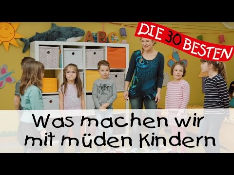 👩🏼 Was machen wir mit müden Kindern - Singen, Tanzen und Bewegen || Kinderlieder