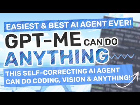 Agent - GPTMe : This AI Agent is EASIEST & CAN DO ANYTHING! (Generate Apps, Search, Code, RAG, etc)