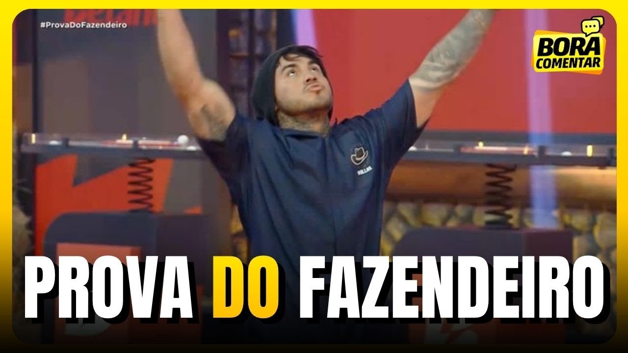 🔥A FAZENDA 17: PROVA do FAZENDEIRO AO VIVO | Com Schuengueira