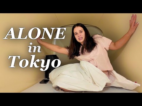 I spent my first night ALONE in Tokyo…