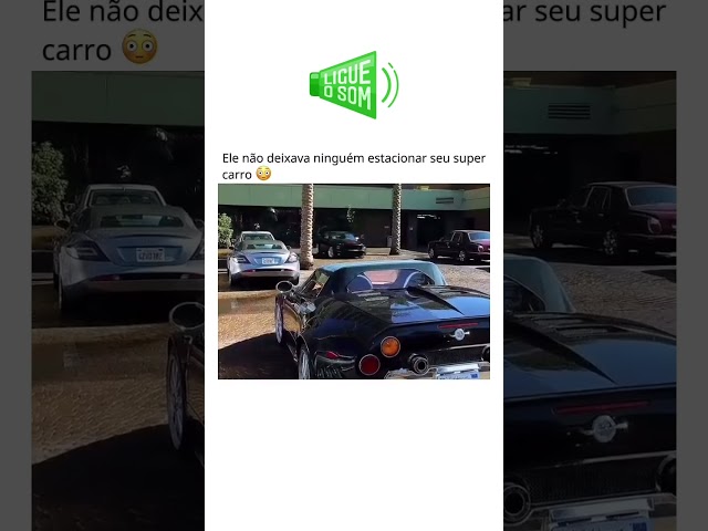 ele não deixava ninguém estacionar o seu super carro #anime #filmes #shorts