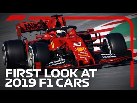 First Look At 2019 F1 Cars On Track | F1 Testing 2019