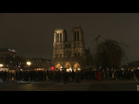 Crowds flock to Notre-Dame de Paris for the feast Virgin of Guadalupe | AFP