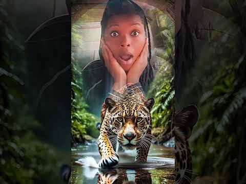 The Lion Trembled At The Name of Jesus. #lion #faith #shorts .