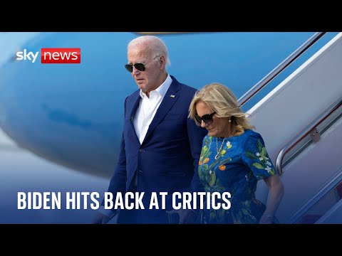 'Time to end it': Biden says he will stay in the race - and tells party to put drama aside