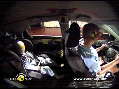 Teste de acidente de vídeo Honda Civic Sedan desde 2012