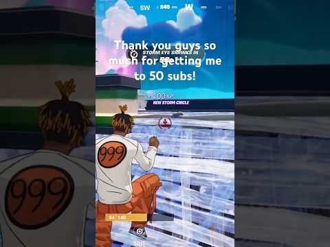 Thank you guys for forgetting me to 50 subs! #fortnite #gaming ￼