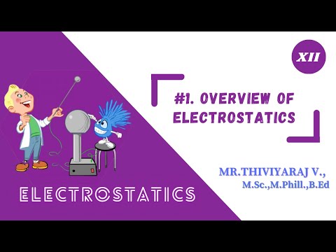 #1.OVERVIEW OF ELECTROSTATICS