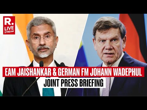 LIVE: EAM Jaishankar and German foreign minister Johann Wadephul Hold Joint Press Briefing