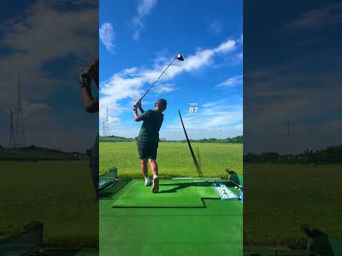 アラ還ゴルファー脱力スイング#shottracer #golfswing #ゴルフスイング #golf