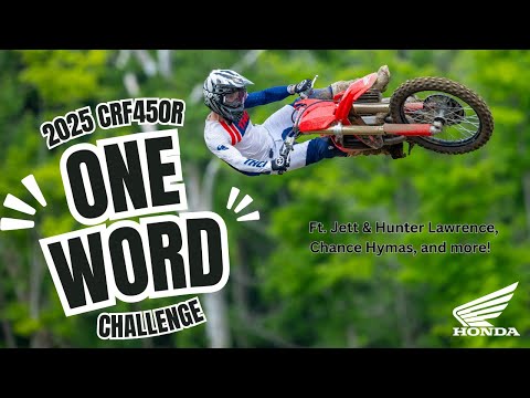 Can you describe the 2025 CRF450R in ONE word?