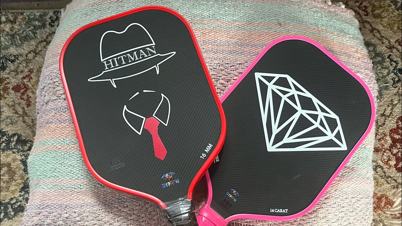 The FIRST Kevlar Surface AND Kevlar Core Paddles EVER! Double Trouble From Dymon!