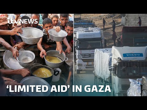 As aid enters Gaza, the  UN warns that thousands of babies could die of starvation | ITV News