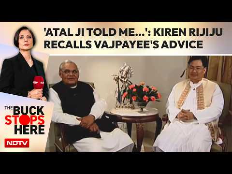 'Atal Ji Told Me…': Kiren Rijiju Recalls His First Election Loss, Vajpayee's Advice