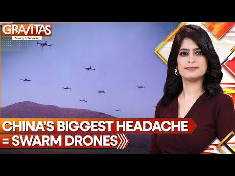 Chinese Military Finds Shooting at Drone Swarms 'Challenging' | Report | Gravitas | WION