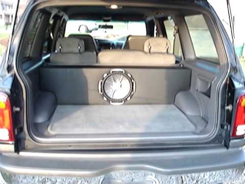 Ford expedition custom made speaker box #9