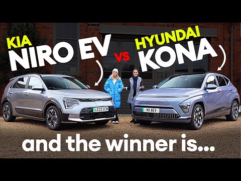 SHOOTOUT: 2024 Kia Niro EV vs Hyundai Kona Electric | Electrifying