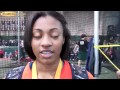 Interview: Kyra Jefferson - 200 Meter Champion - 2012 MITS Championship