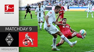 Borussia M’gladbach — 1. FC Köln 5-2 | Highlights | Matchday 9 – Bundesliga 2022/23