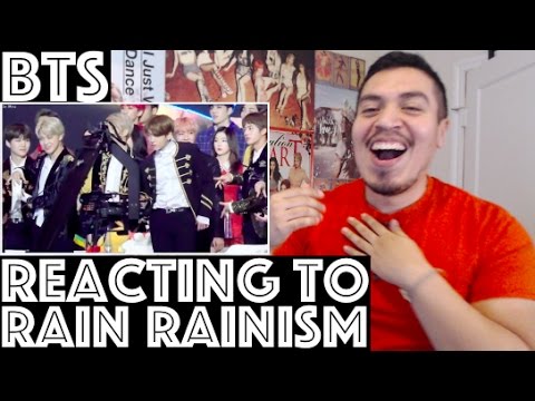 BTS Reacting/Reaction to RAIN - RAINISM @Golden Disc Awards FANCAM REACTION