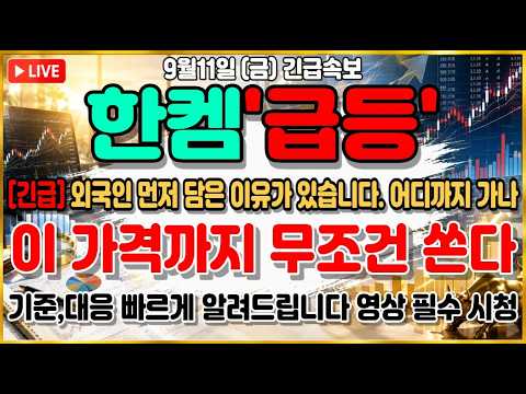 [한켐 주가전망] 외국인 순매수 전환 <strong>MLCC</strong> 터졌다 근데 진짜 시작은 지금부터