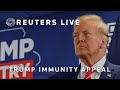 LIVE: US appeals court hears arguments in Trump immunity appeal