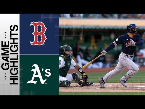 Red Sox vs. A's Game Highlights (7/17/23) | MLB Highlights video clip