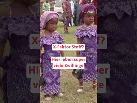 Zwillings-Dorf in Nigeria