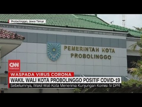 Wakil Wali Kota Probolinggo Positif Covid-19