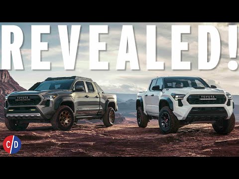 2024 Toyota Tacoma, TRD Pro, and Trailhunter Revealed with Vast Array of Choices