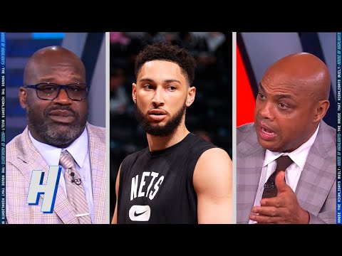 Shaq & Chuck Rips Ben Simmons on Being Out For Game 4 - Celtics vs Nets | 2022 NBA Playoffs
