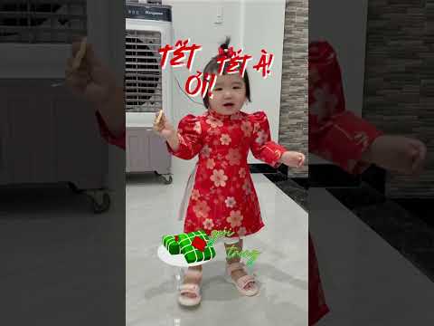 Em Bé Mèo chơi Tết 2025