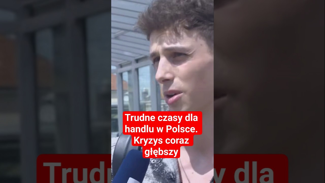 I Trudne czasy dla handlu w Polsce. Kryzys coraz głębszy
