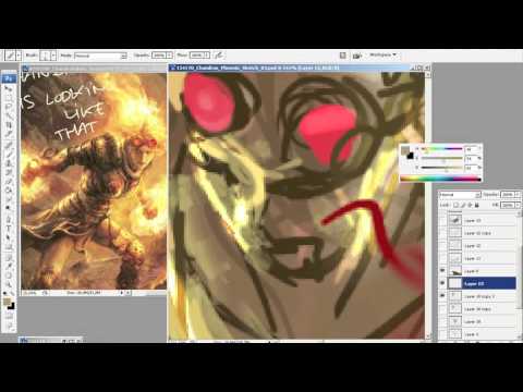 Live Art with Aleksi Briclot: Chandras Phoenix