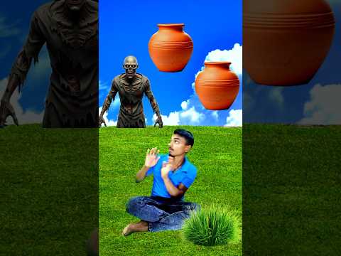 मटकी से निकला भुत #shorts #vairl vfxmagic reels #shortfeets #trending