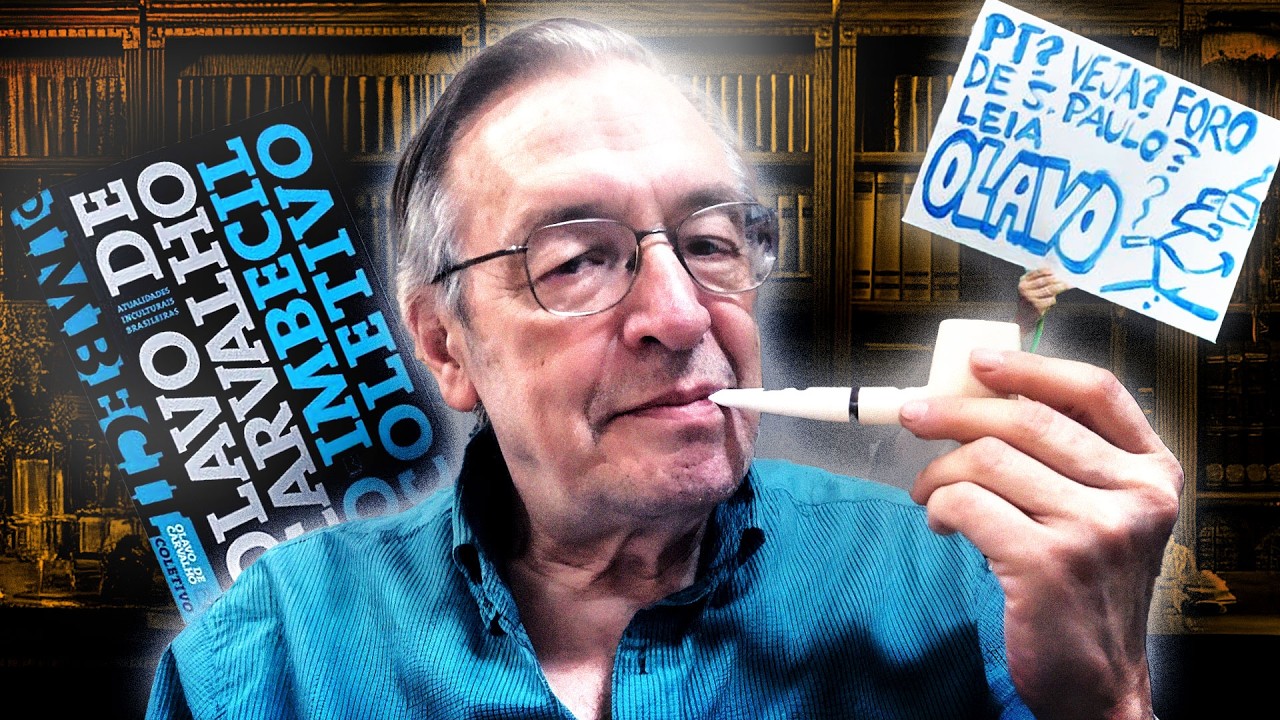 Olavo de Carvalho o GRANDE FILÓSOFO brasileiro