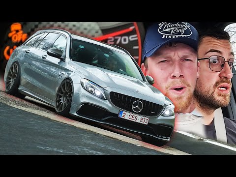 CRAZY Mercedes AMG C63 S Wagon! // Nürburgring!